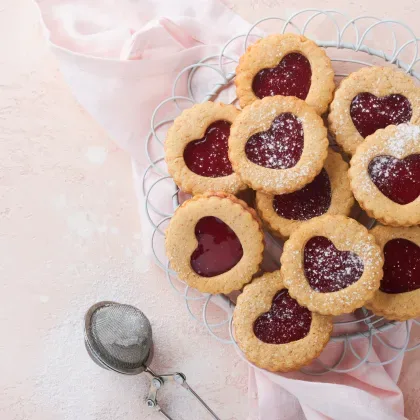 Low Carb Linzer Mürbteig Rezept