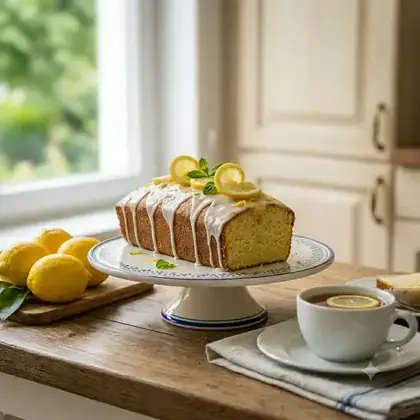 Low-Carb Lemon Loaf Cake