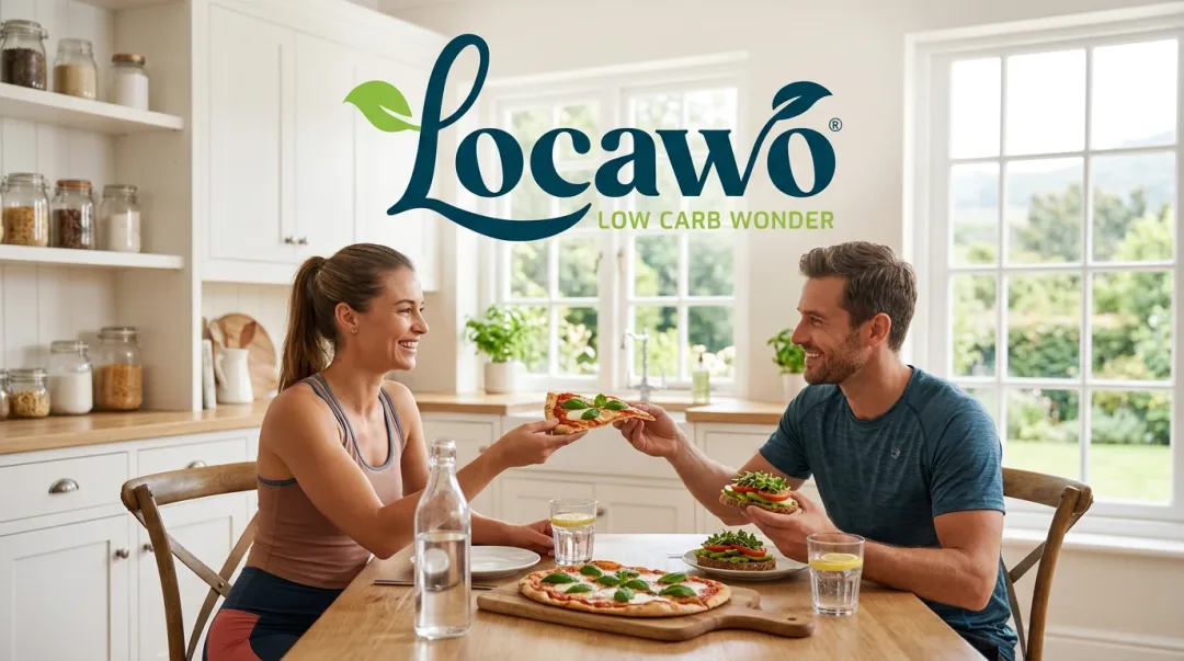 True Pizza Enjoyment Without Compromise: The Low Carb Pizza Crust by Locawo