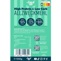 High Protein &amp; Low Carb Allzweckmehl Familienpackung