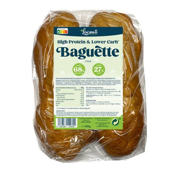 Locawo High Protein Low Carb Baguette 1
