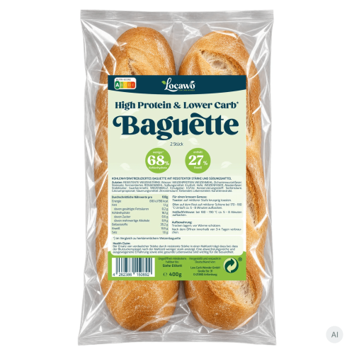Locawo High Protein Low Carb Baguette 1