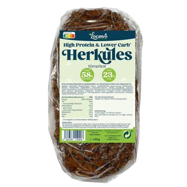 Locawo High Protein Low Carb Körnerbrot 1