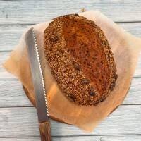 High Protein &amp; Low Carb Herkules Seeded Bread