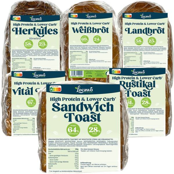 Locawo High Protein & Low Carb Brot Box 1