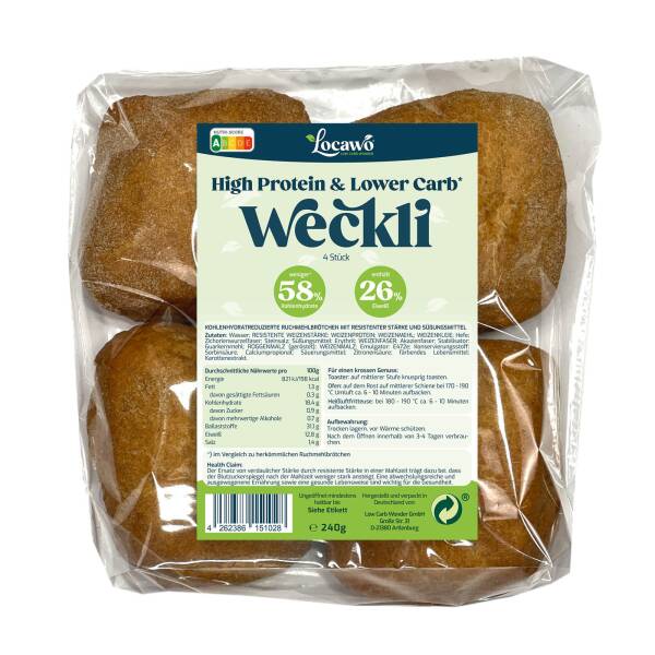 Locawo High Protein Low Carb Weckli 1