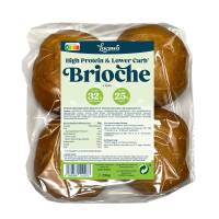 Locawo High Protein Low Carb Brioche Burger Bun 1