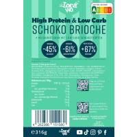 High Protein &amp; Low Carb Schoko Brioche