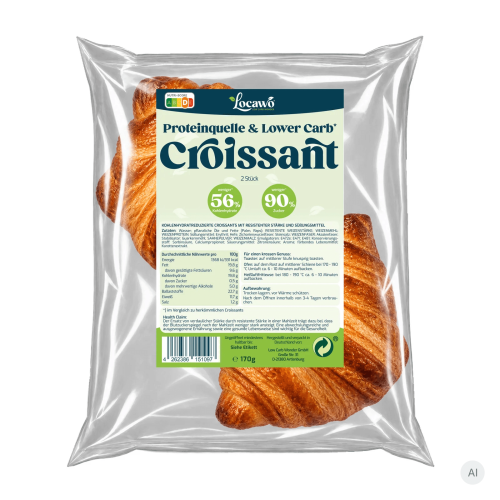 Locawo High Protein Low Carb Croissant 1