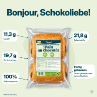 Locawo High Protein Low Carb Pain au chocolat 3