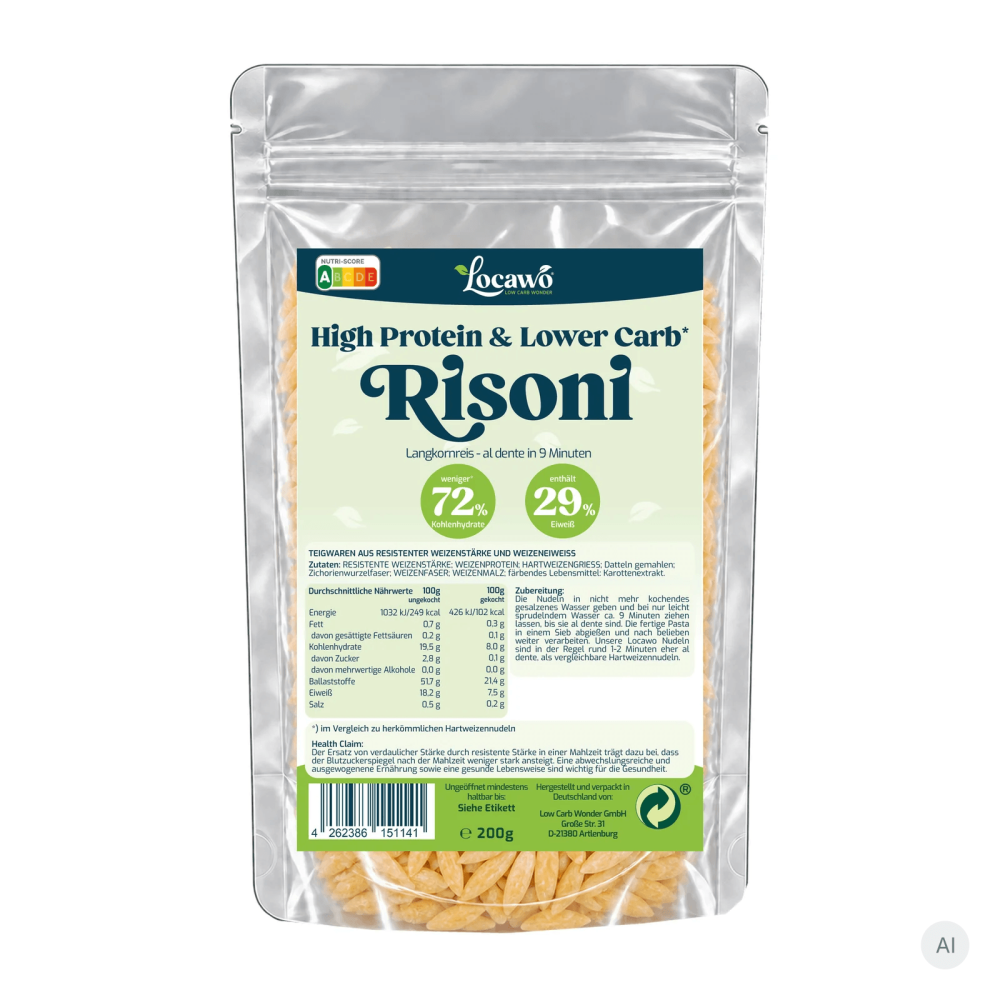 Locawo High Protein Low Carb Langkornreis 1
