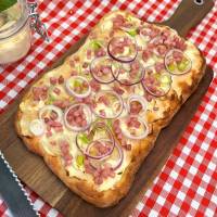 High Protein &amp; Low Carb Pizzaboden vorgebacken