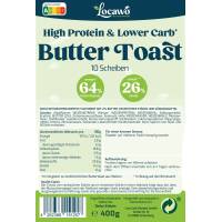 High Protein &amp; Low Carb Butter Toast
