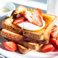 High Protein &amp; Low Carb Butter Toast