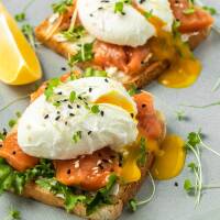 High Protein &amp; Low Carb Butter Toast