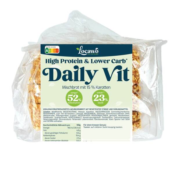 High Protein & Low Carb Daily Vit Brot