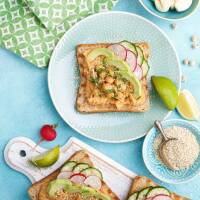 Low Carb Eiweiss Toast