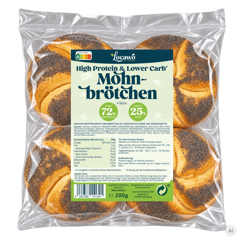 Locawo High Protein Low Carb Kaiserrolls xyz