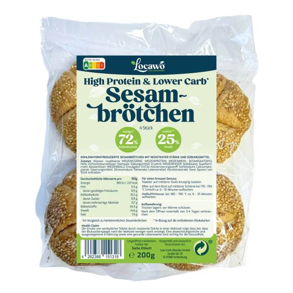 Locawo High Protein Low Carb Rolls 1