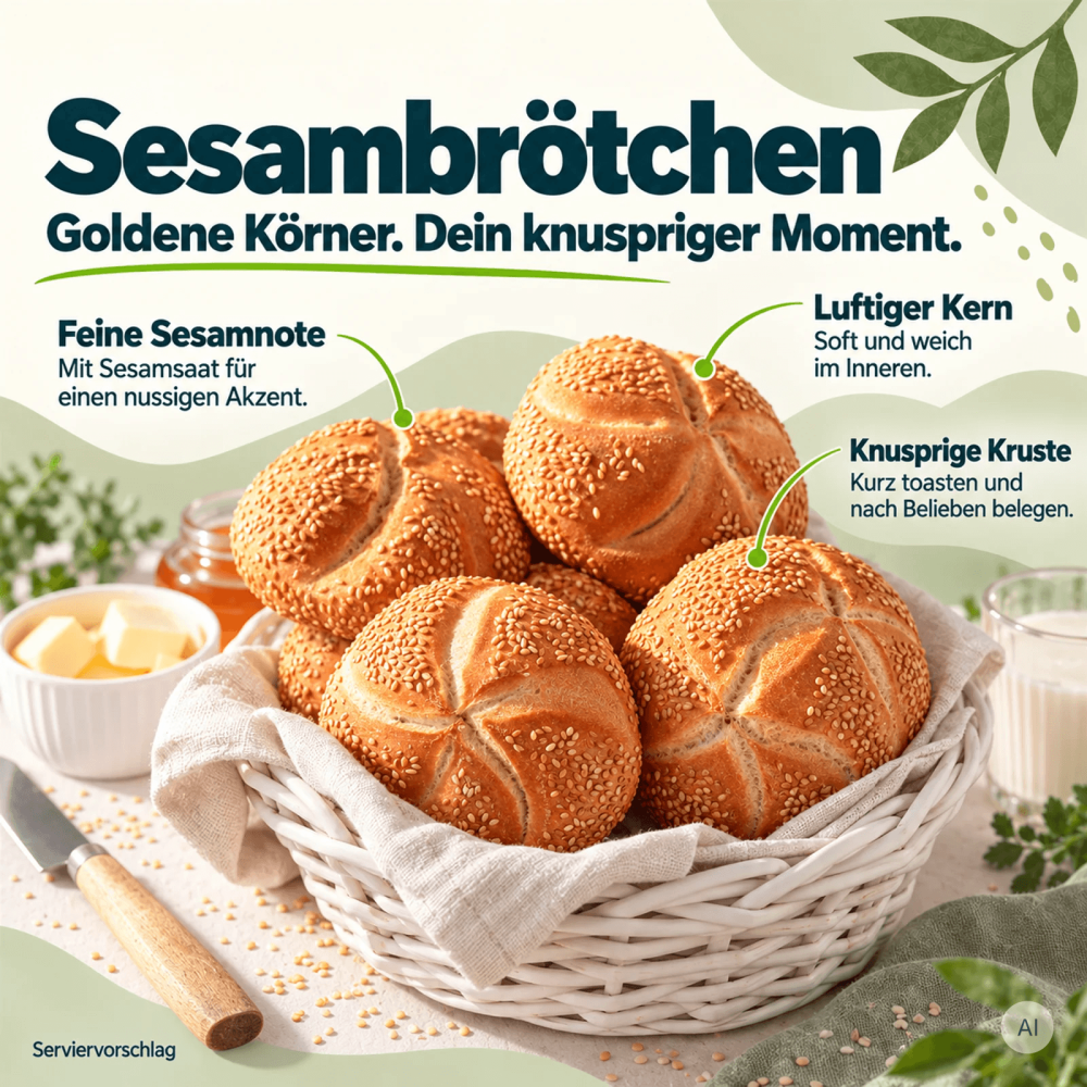 Low Carb Wonder® High Protein Sesame Rolls