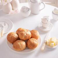 High Protein &amp; Low Carb Sesame Rolls