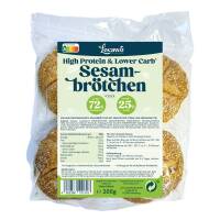 High Protein & Lower Carb Sesambrötchen