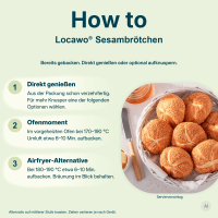 Low Carb Wonder® High Protein Sesame Rolls