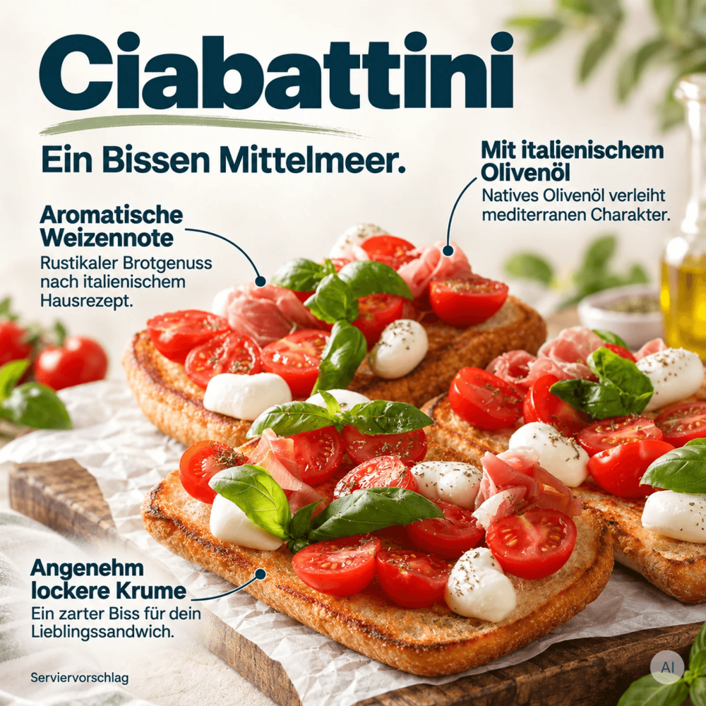 Low Carb Wonder® High Protein Ciabattini