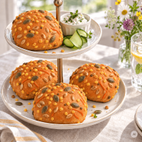 Locawo High Protein Low Carb Flotty Karotty Br&ouml;tchen 2