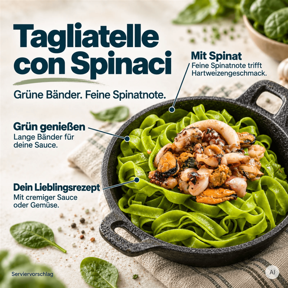 Low Carb Wonder® High Protein Tagliatelle con Spinaci