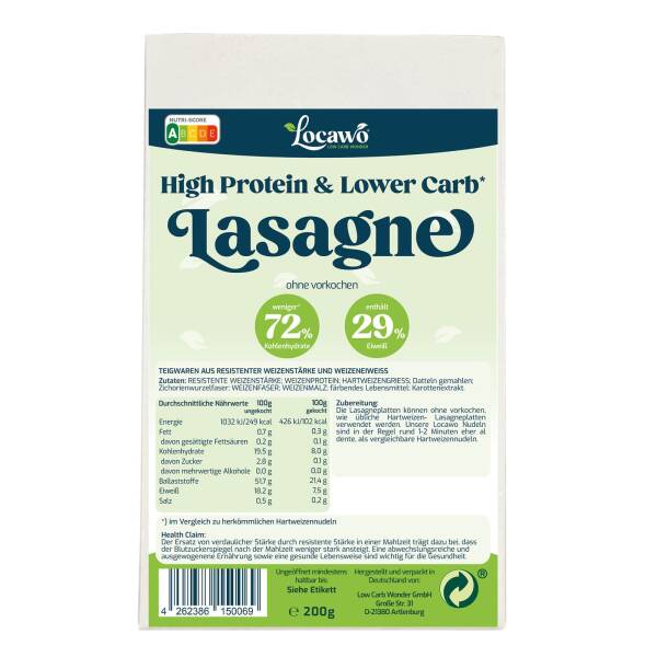 Locawo High Protein Low Carb Lasagne 1