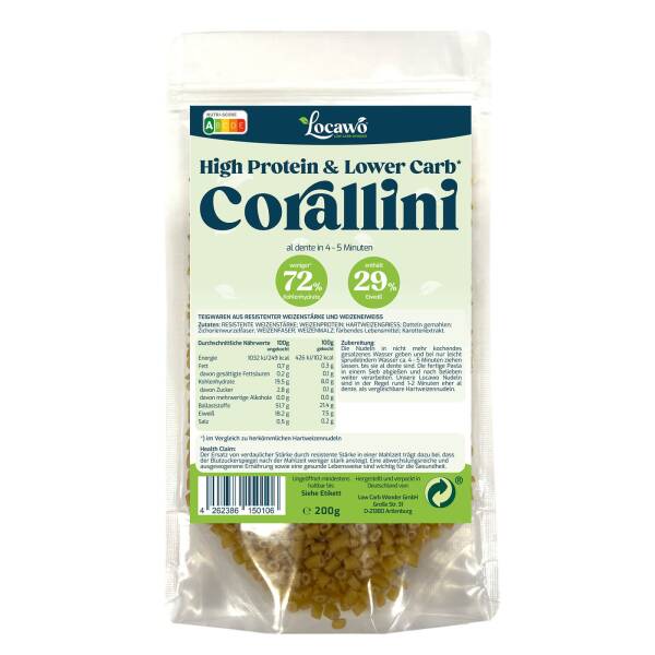 Locawo High Protein Low Carb Corallini 1