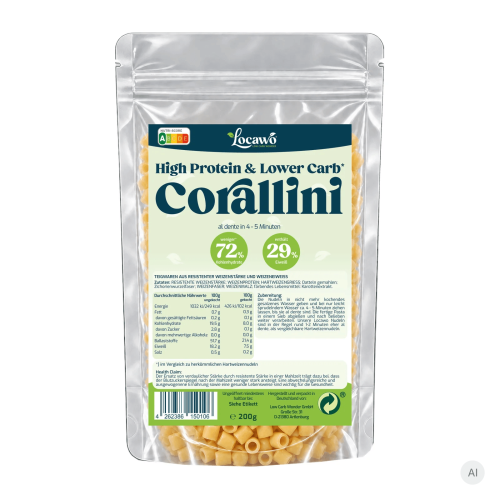 Locawo High Protein Low Carb Corallini 1