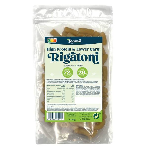 Locawo High Protein Low Carb Rigatoni 1