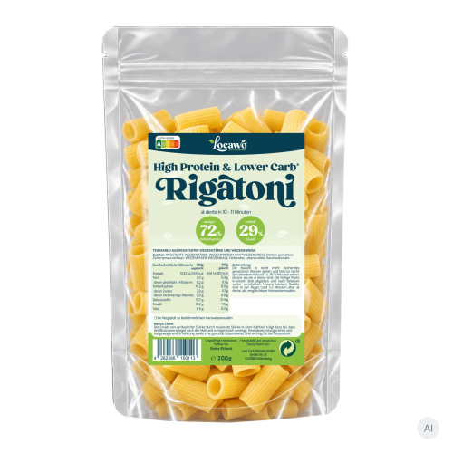 Locawo High Protein Low Carb Rigatoni 1