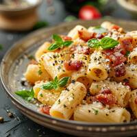 High Protein &amp; Low Carb Rigatoni