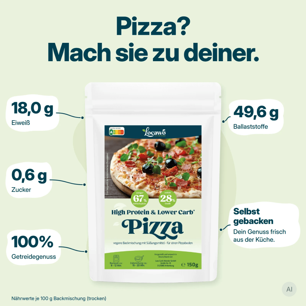 Locawo High Protein Low Carb Pizza 3