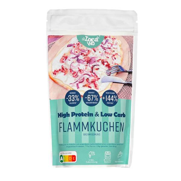High Protein & Low Carb Flammkuchen