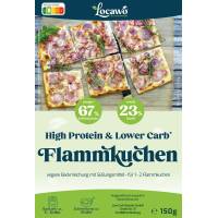 High Protein &amp; Low Carb Flammkuchen