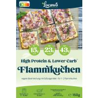 High Protein &amp; Lower Carb Flammkuchen