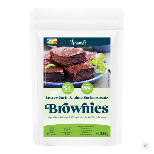 Locawo Low Carb Brownie 1