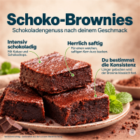 Low Carb Wonder® Brownies Backmischung