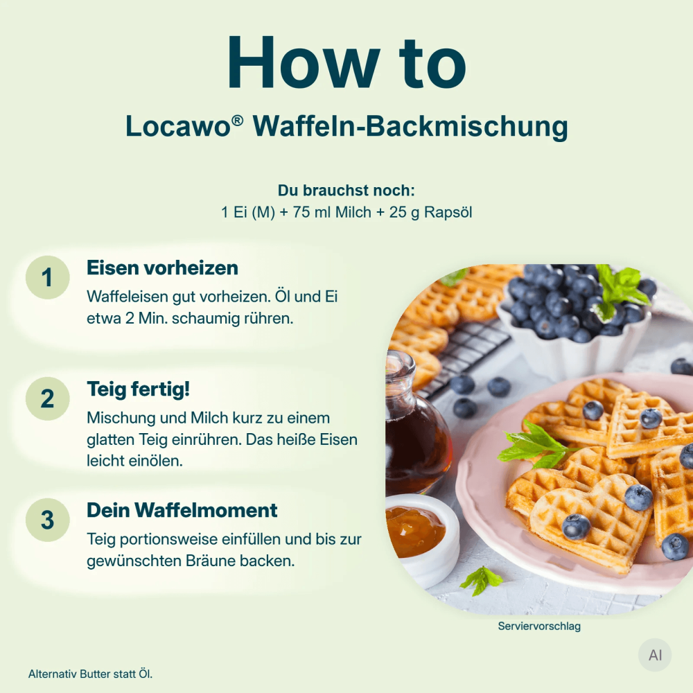 Low Carb Wonder® High Protein Waffle Baking Mix