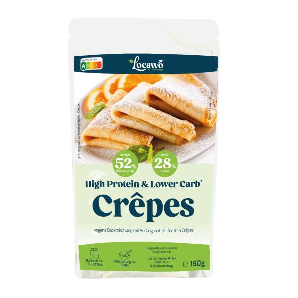 Locawo High Protein Low Carb Crepes Pfannkuchen 1