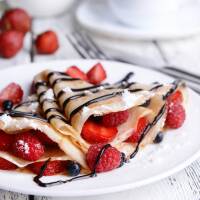 High Protein &amp; Low Carb Cr&ecirc;pes